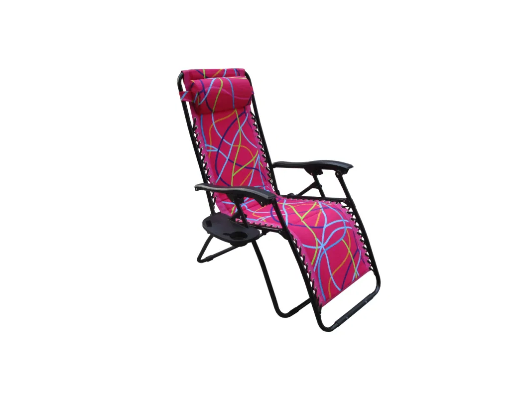 Outdoor Oversized Zero Gravity Chair Recliners Padded Folding Chair