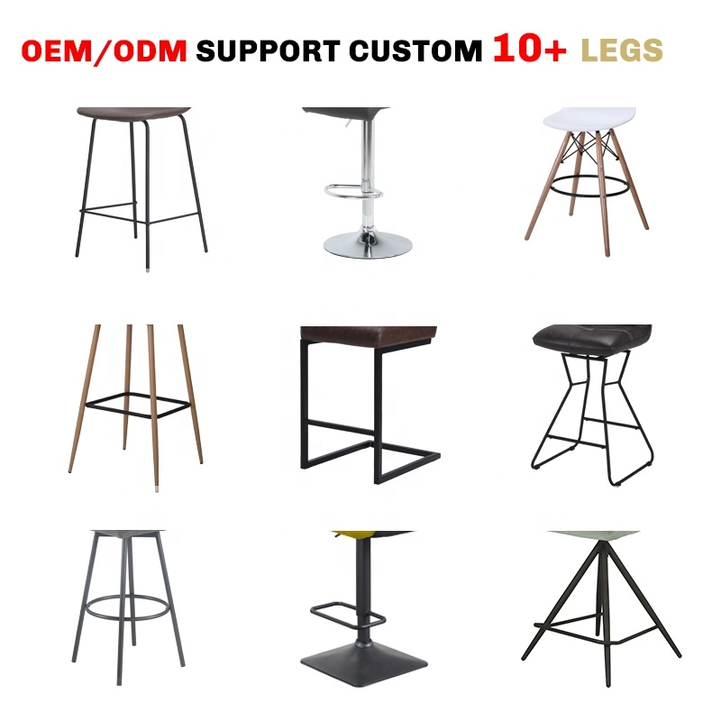 Beauty Modern Furniture Stools Black Metal Dining Patio Bar Chair Stool Bistro Cafe Kitchen Restaurant Chair