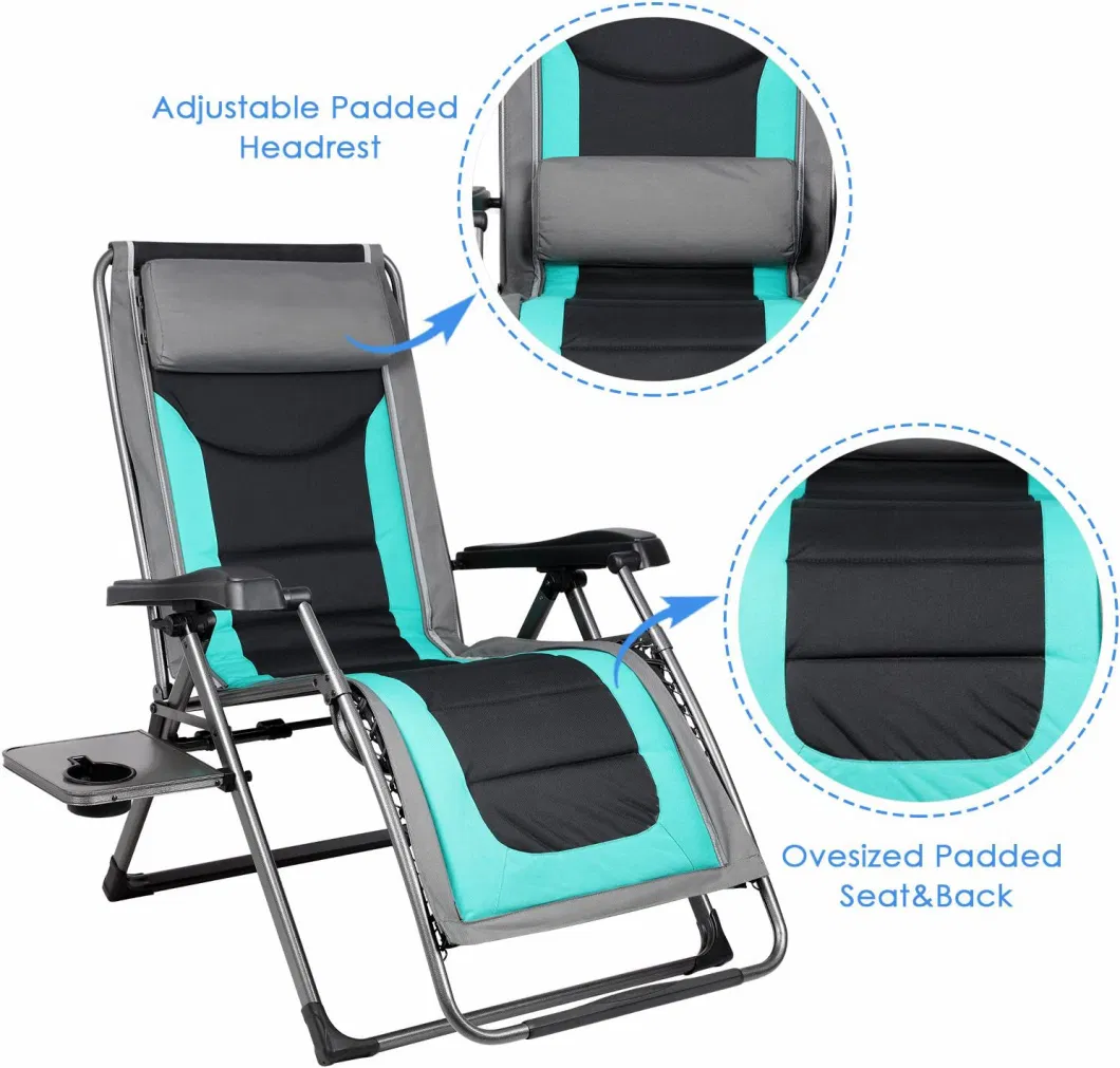 Woqi Customized High Quality Outdoor Portable Low Seat Recliner Beach Folding Chair