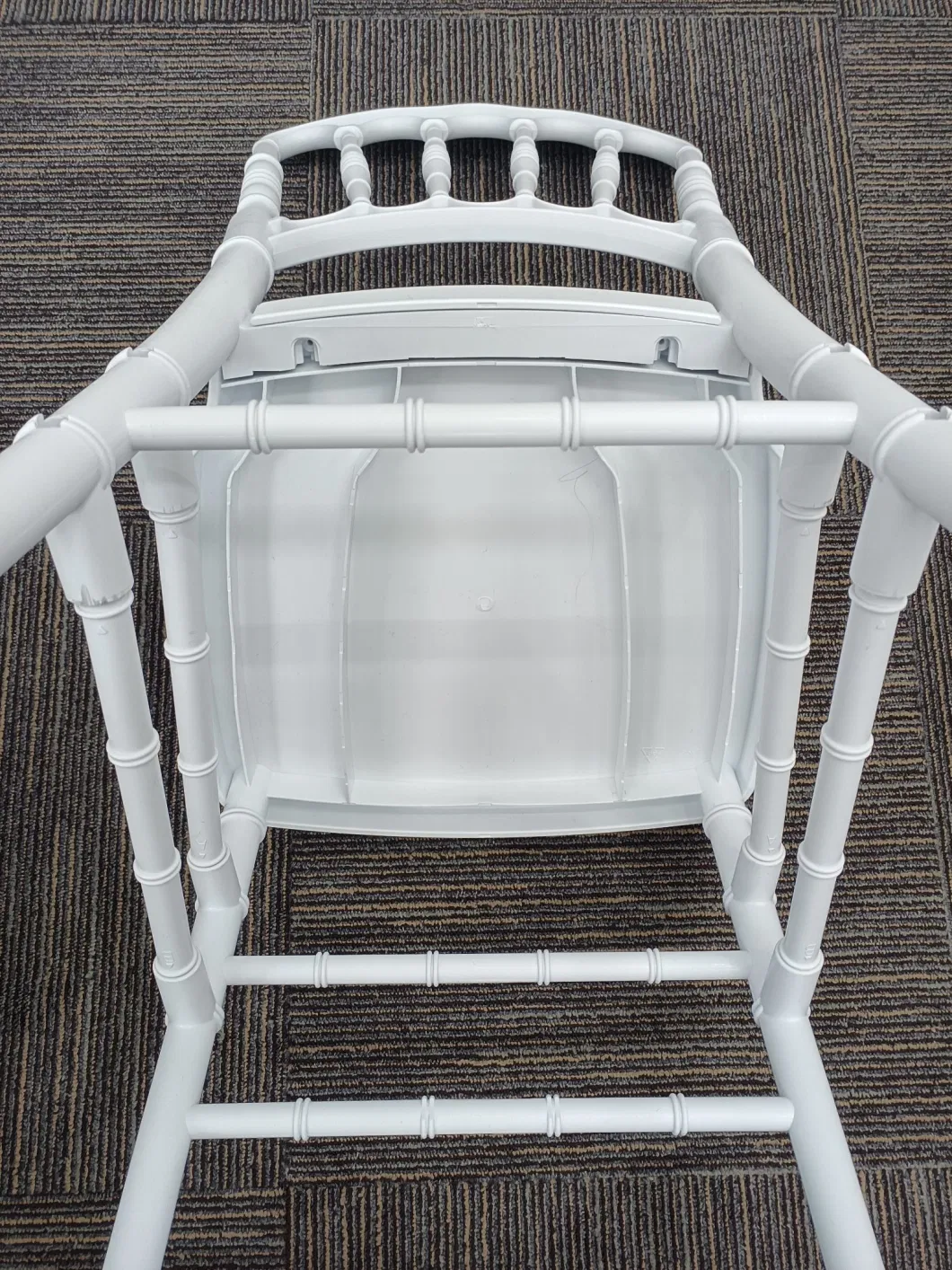 Cheap Price Outdoor Wedding Event Party Stacktable Resin White Napoleon Chair