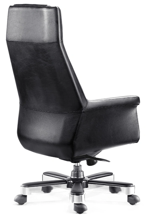 with up Down Headrest Office Boss Chair Computer Chair Ergonomic High Back Leather Chair