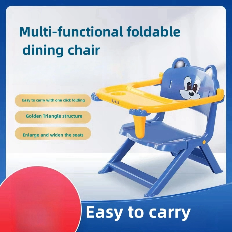 Baby Dining Table Chair Foldable Child Feeding Chair Infant School Seat Child Stool Backrest Chair