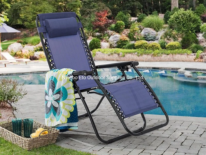 Foldable Beach Chair Patio Lounge Chair Zero Gravity Chair Price 10% off