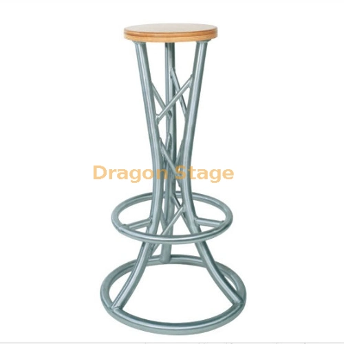 Dragonstage Aluminum Bar Club Modern Comfortable High Cafe DJ Table and Chair