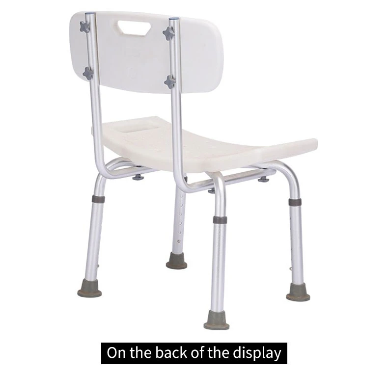 Hot Sale Bathroom Stool Folding Chair Suction Grab Bar Walker Medical Shower Bench