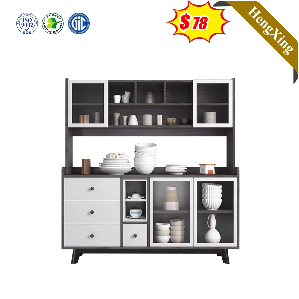 Wood Home Dining Living Room Kitchen Product Furniture Open 2 Shelves Book Case Bookshelf Kitchen Cabinets