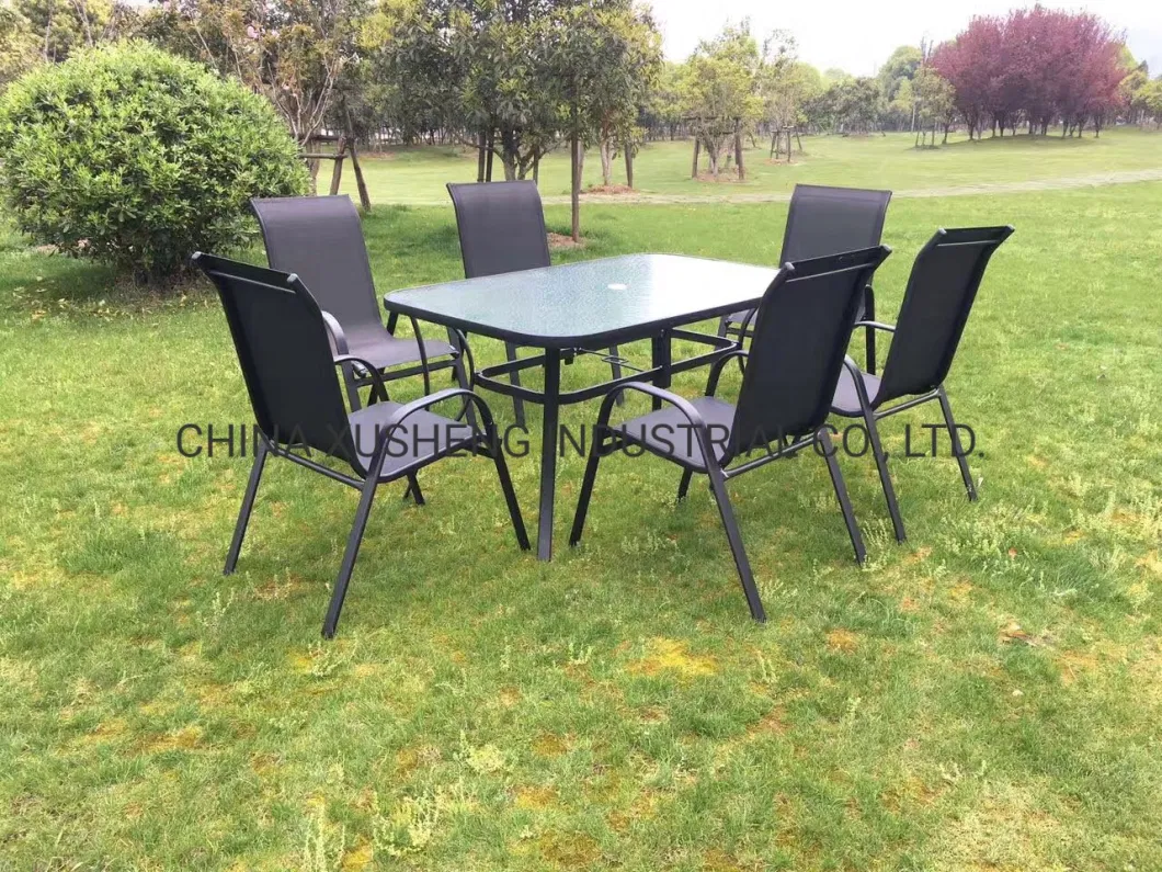 Modern Outdoor or Indoor Restaurant Furniture Coffee Shop Rattan Chair and Table Set