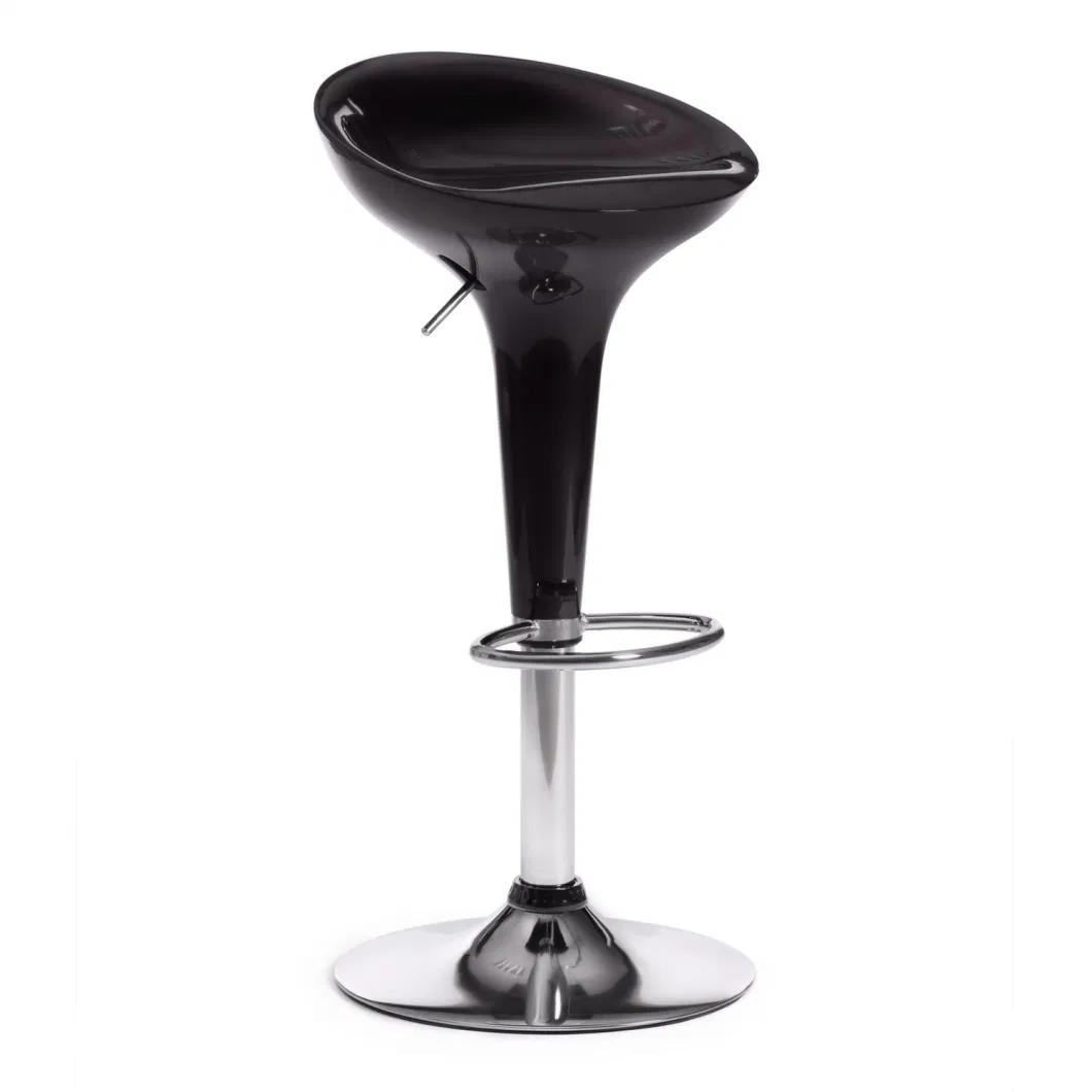 Factory Price Bar Stools and Restaurant Chair Kitchen Chair Different Colors PP Swivel Bar Stools Bar Chair