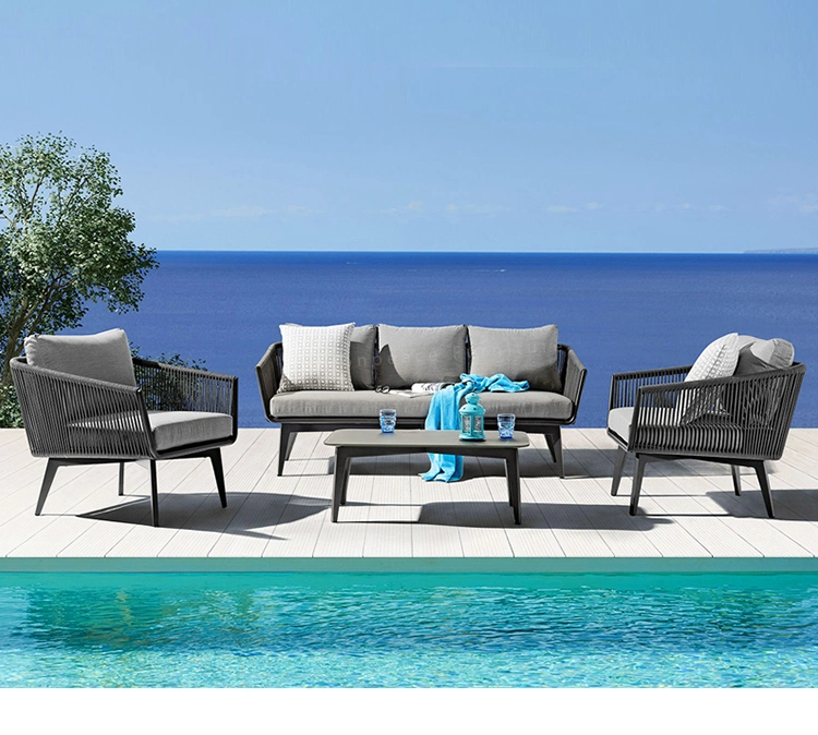 Outdoor Furniture Villa Scenery Outdoor Loveseat Sofa