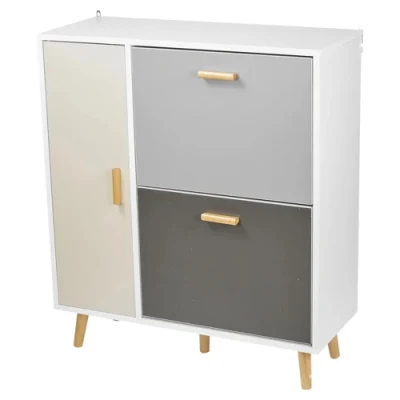 Decorativo moderno Mobili per la casa Mobili soggiorno armadio di stoccaggio MDF legno Rack per pattini