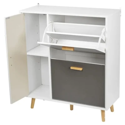 Decorativo moderno Mobili per la casa Mobili soggiorno armadio di stoccaggio MDF legno Rack per pattini