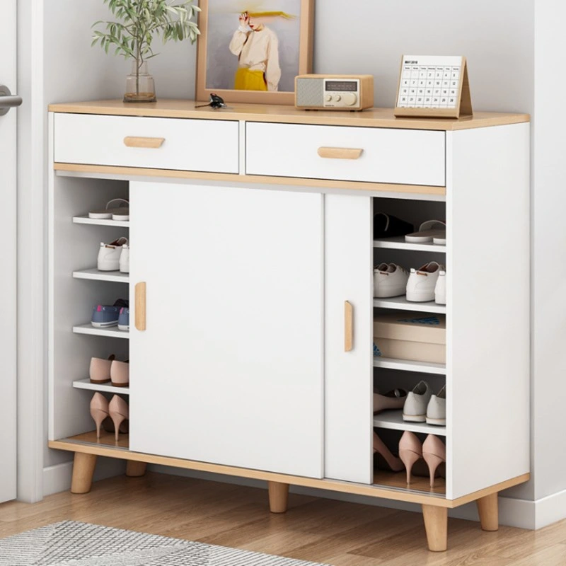 Shoe Cabinet Household Economical Simple Door Rack Removable Cabinet Door Space-Saving Indoor Good-Looking Multi-Layer Storage