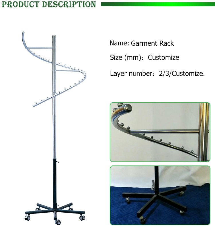 Clothing Racks Clothes Hanging Metal Stand Garment Display Rack