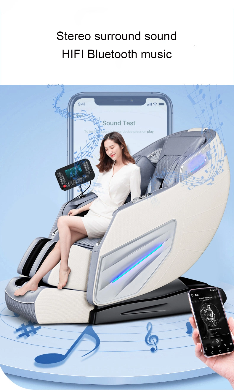 Hot Sale 4D Auto Neck Shoulder Back Full Body Massager Chair