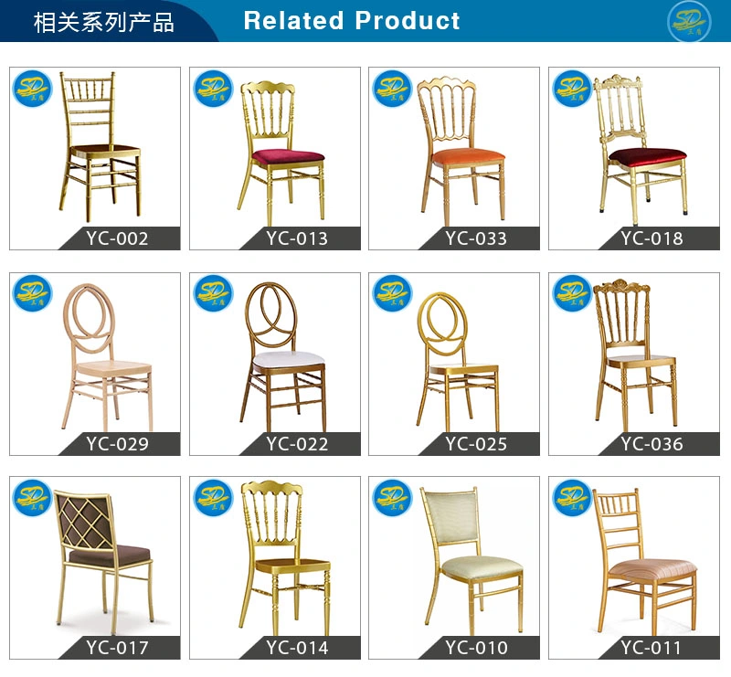 Stacking Design Iron Wedding Party Banquet Phoenix Chair