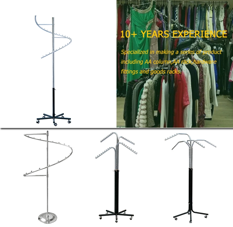 Clothing Racks Clothes Hanging Metal Stand Garment Display Rack