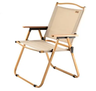 Outdoor Folding Chair Portable Camping Chair Wilderness Fishing Stool Beach Wild Comfortable