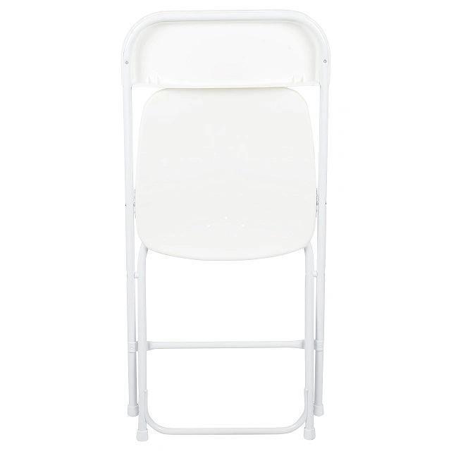 Heavy Duty Garden Party Comfortable Plastic White Folding Chair for Event