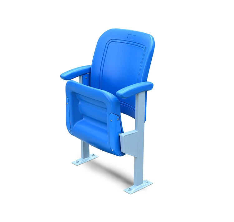 Rear Installed or Floor Mounted Plastic Sports Stadium Chair Tip up