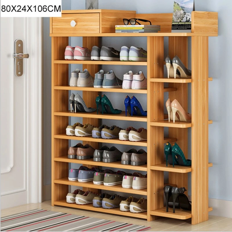 Good-Looking Home Interior, Simple Doorway, Economical Multi-Layer Dustproof Rack, Large Capacity Doorless Shoe Cabinet