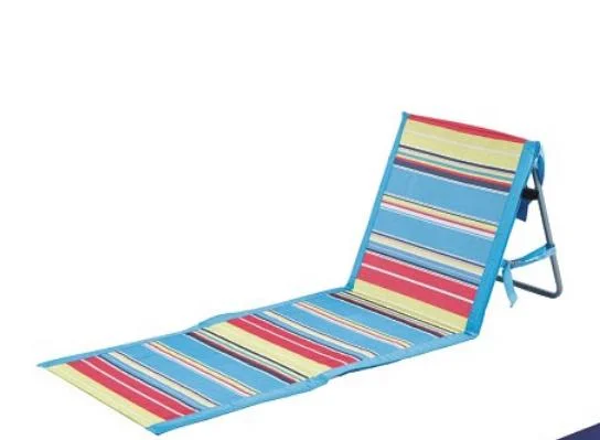 Folding Portable Beach Chair Waterproof Cloth Swimming Pool Camping Deck Chair