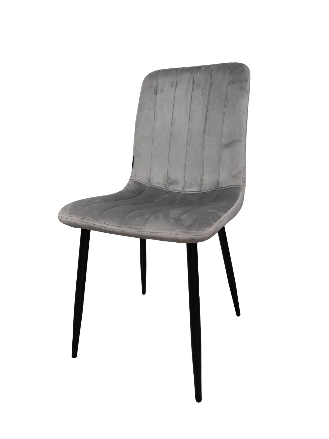 Nordic Luxury Restaurant Home Kitchen Upholstery Soft Velvet Fabric Dining Chair for Dining Room