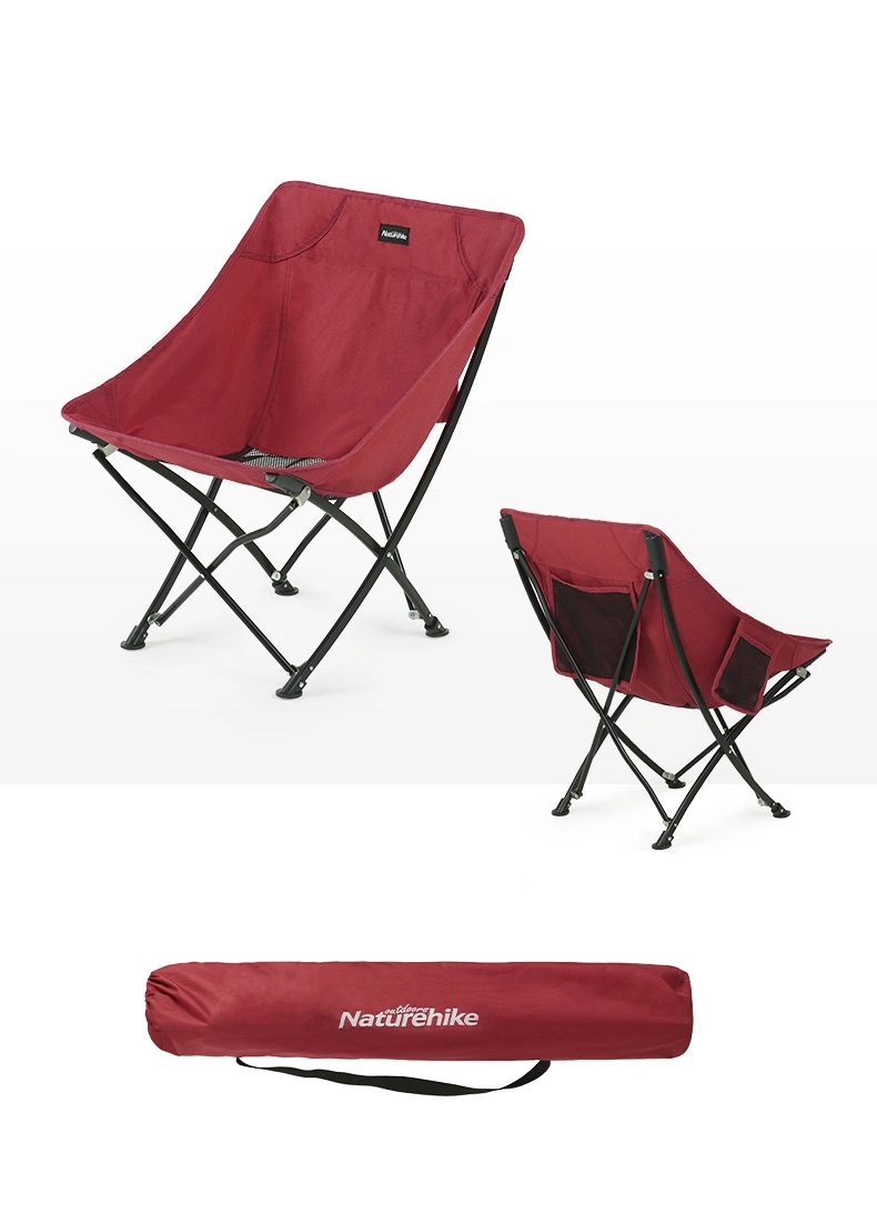 Outdoor Portable Light Weight Folding Moon Chair for Fishing Beach Camping Drawing Picnic