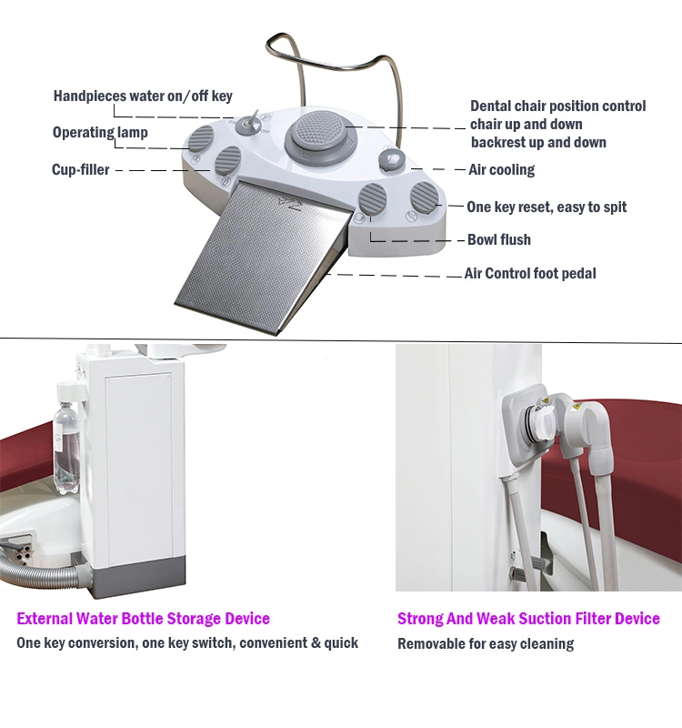 Implant Floor Type Chair Dental Equipment Dental Chair Unit Dental Unit Chair