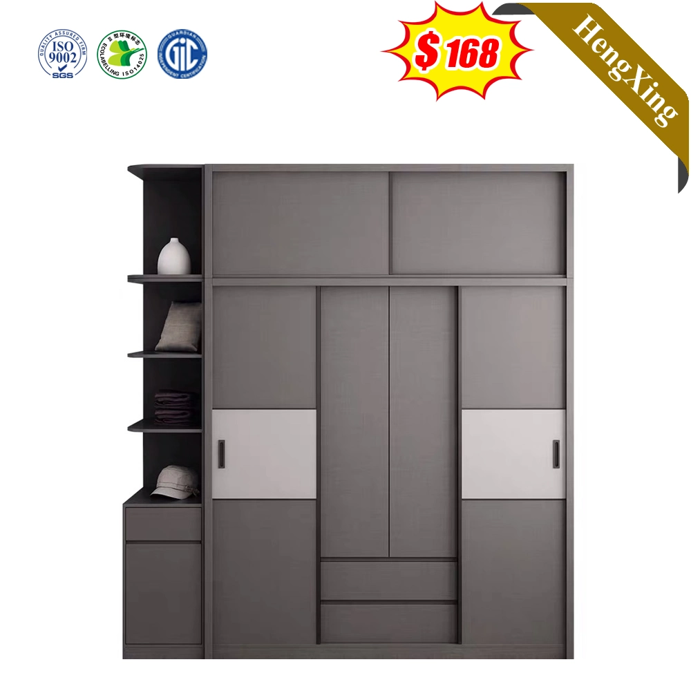 Luxury Wood Modern Indian Modular Bedroom Wardrobe Designs with Cabinet