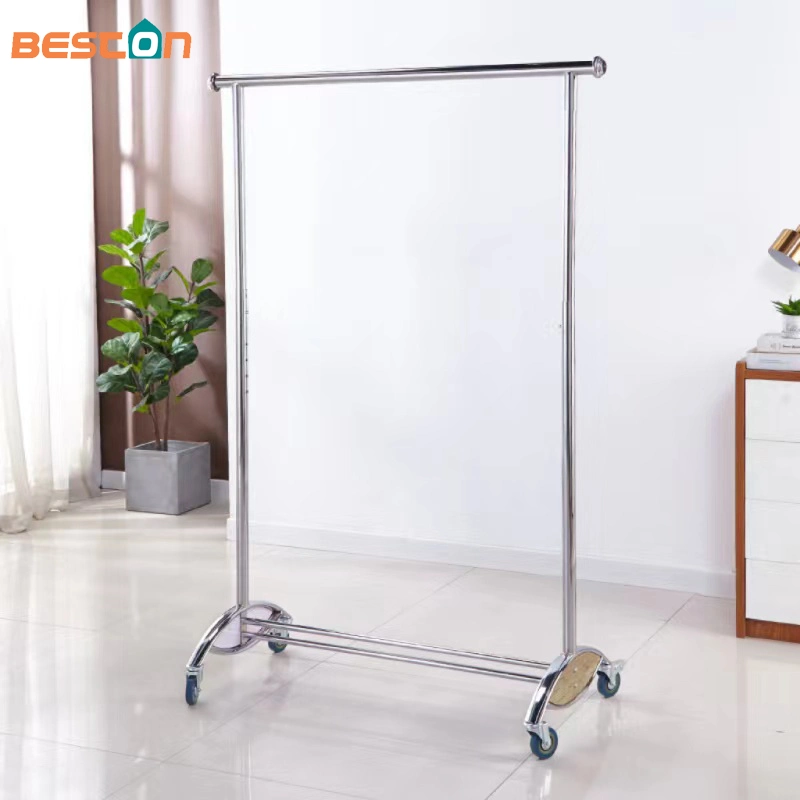 Adjustable Rolling Steel Clothes Drying Rack