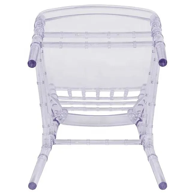 Clear Plastic Resin Tiffany Transparent Chair for Wedding Good Quality