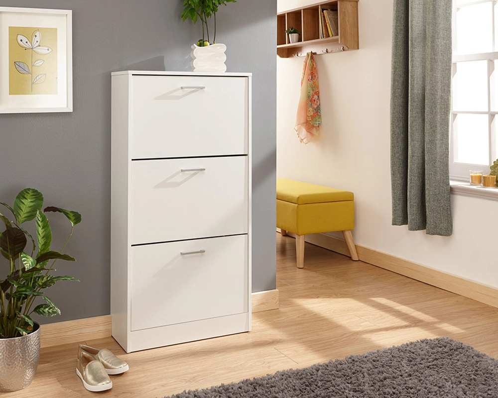 Stylish and Simple Three-Layer Storage Shoe Cabinet 0441