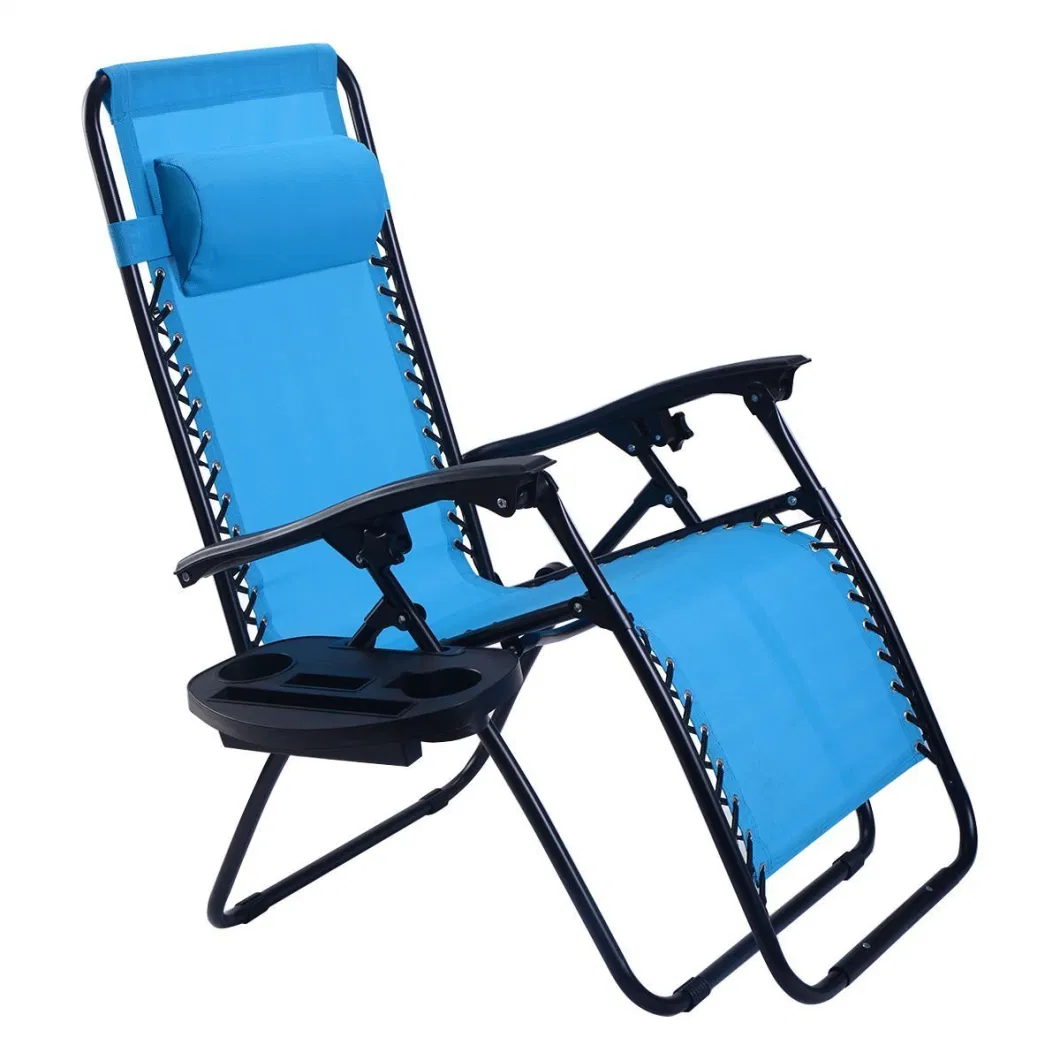 Goplus Zero Gravity Chair Adjustable Folding Lounge Recliners