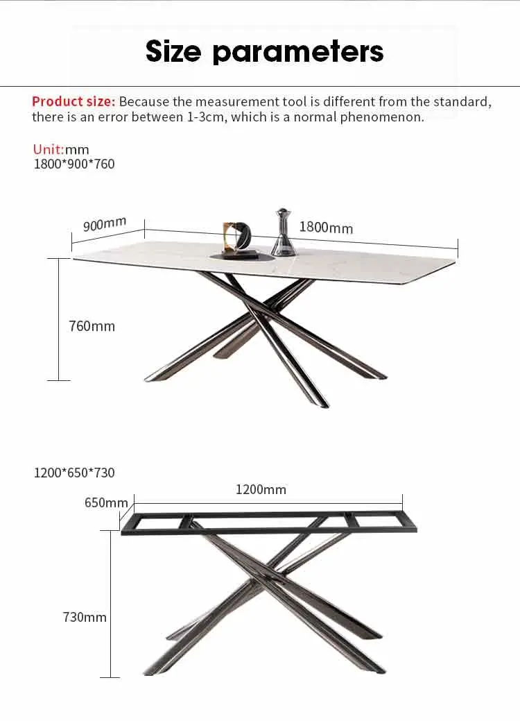 Metal Restaurant Folding Restoration Room Set Home Furniture Coffee LED Dining Table