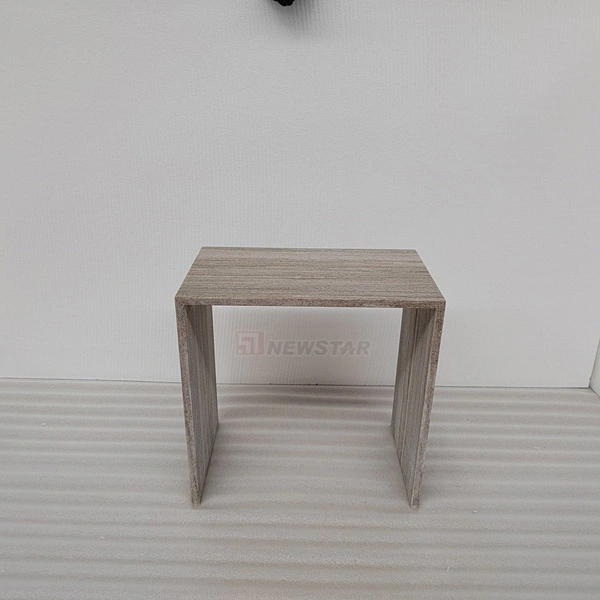 Manufacture Stone Factory Small Side Table Natural Marble Polished Stone Garden Furniture Custom Size Indoor Coffee Table