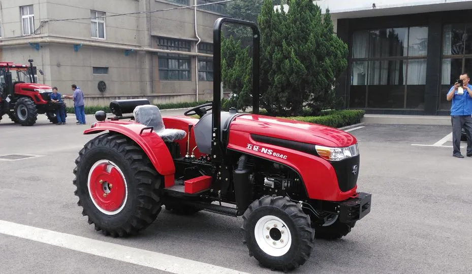 60HP 4X4 Mini Vineyard Tractor for Narrow Space