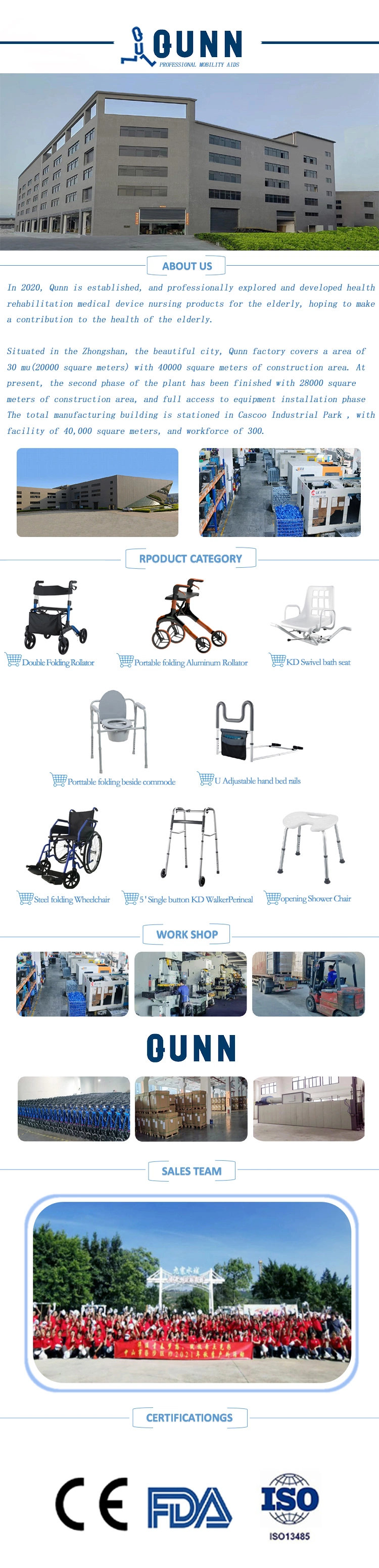 Lightweight Hospital Durable Butterfly Shower Chair