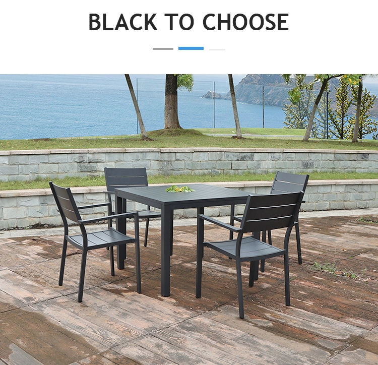 Top Quality Outdoor Garden Rattan Furniture Outside Table and Chair Dining Set Bistro Sets