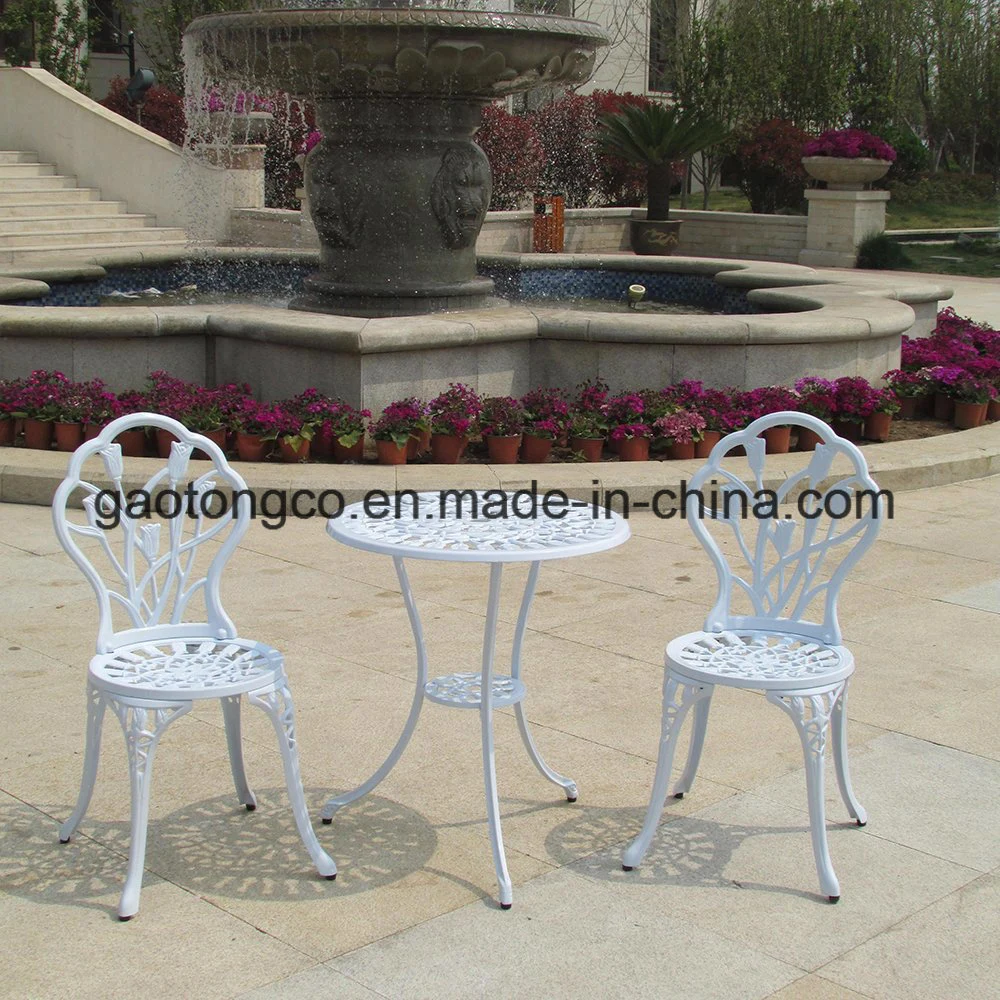 2 Seat Cast Aluminium Outdoor Garden Bistro Furniture Set