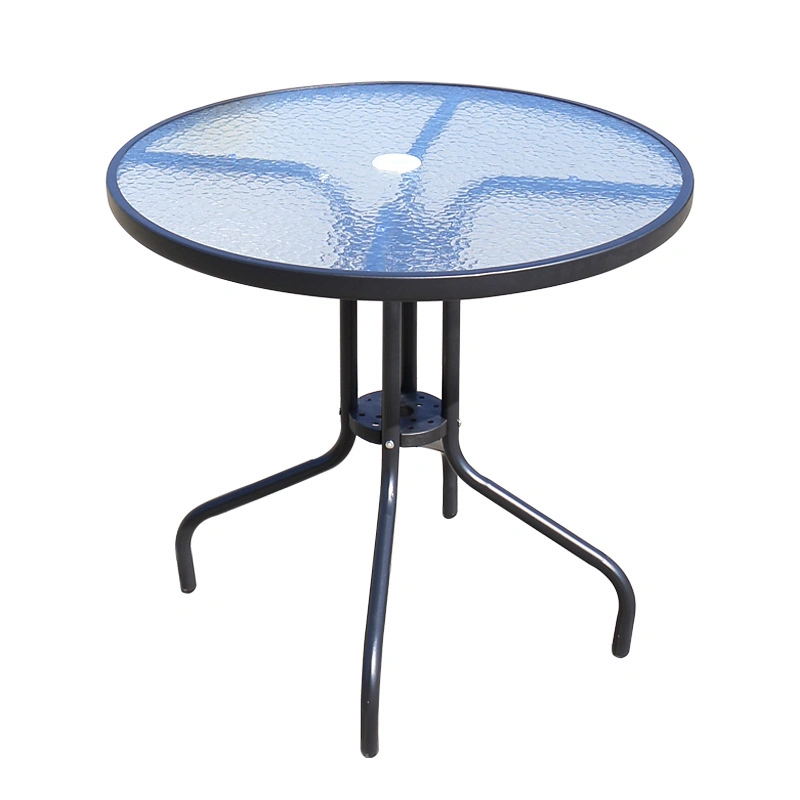 24&quot; Patio Dining Table Round Bistro Table Outdoor Furniture Garden Table