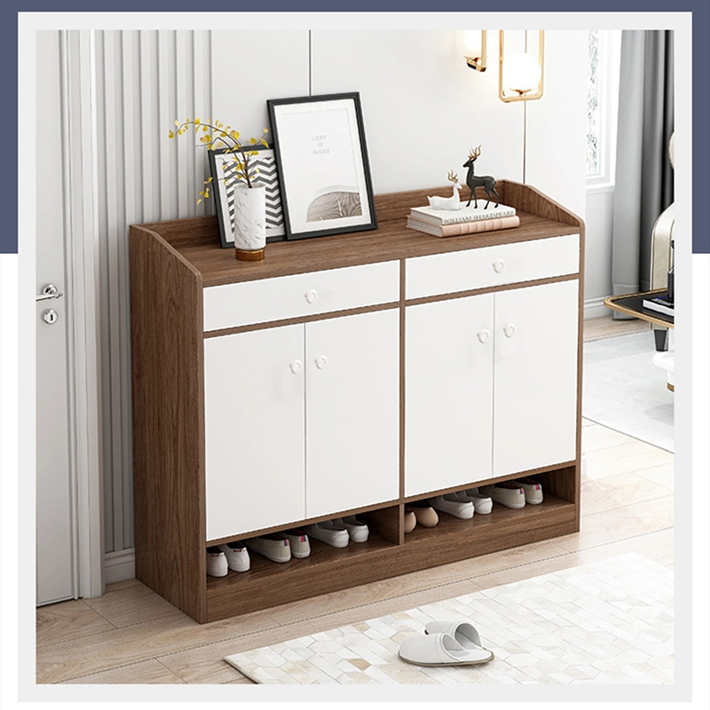 Simple Entrance Shoe Cabinet Balcony Storage Cabinet 0136