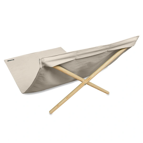 Folding Wooden Pole Low Seat Sun Beds Beach Lounger Char