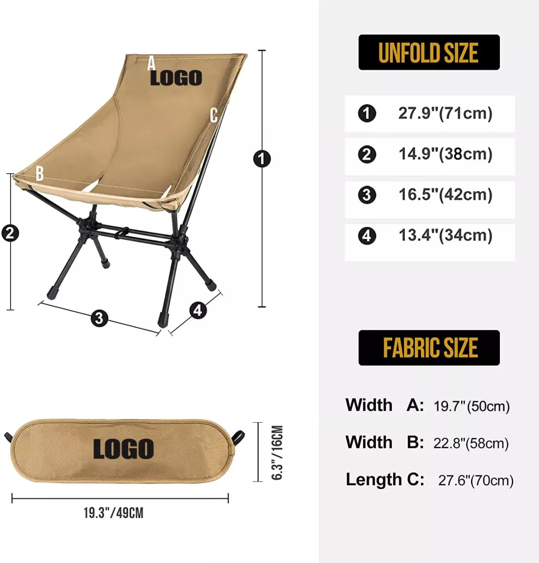 Outdoor Lightweight Folding Portable Camping Beach Lawn Chairs Folding Outdoor