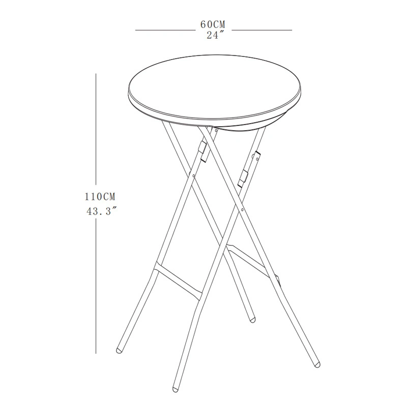 Hot Sales Plastic Small Size Folding Cheap Best Bar Stool Plastic Chair