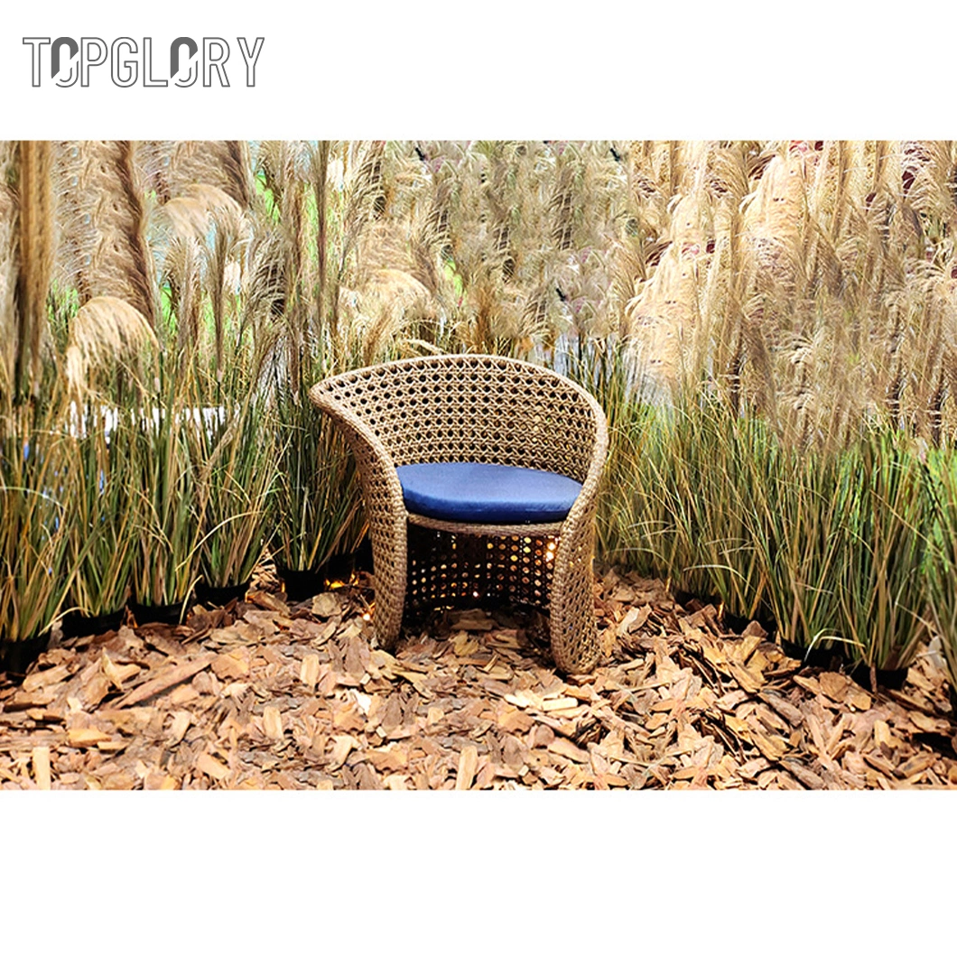 Garden Furniture Outdoor Cafe Set Metal Rattan Outdoor Patio Furniture Garden Chair