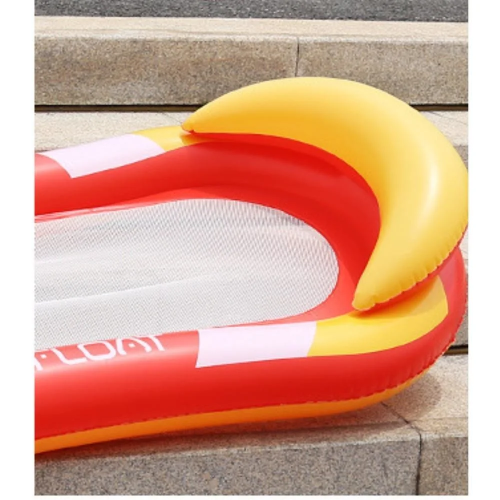 Pool Lounger Water Floating Hammock Swimming Inflatable Bed Chair Outdoor Bl20643