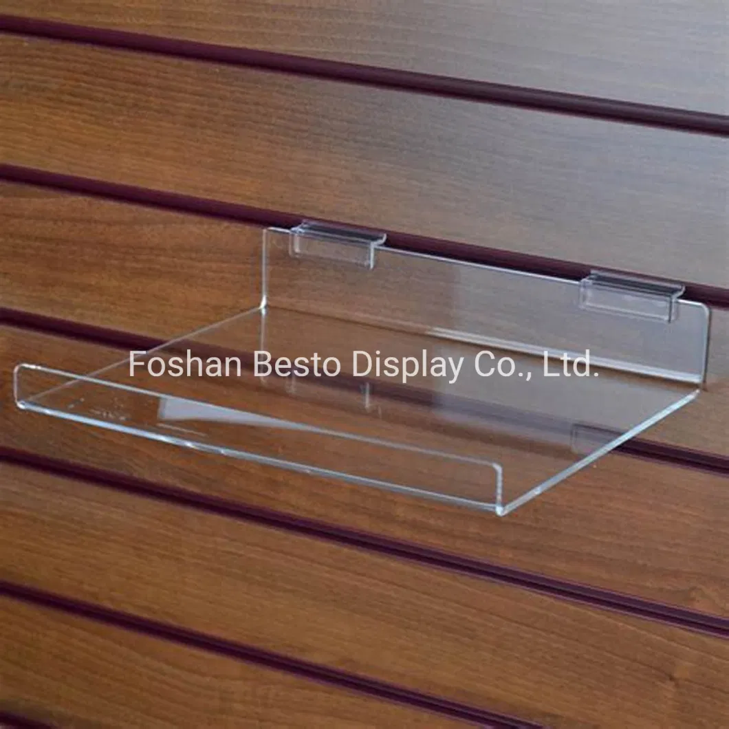 Offering Shoe Display Clear Acrylic Stand for Footwear Store/Shoes Shop/Supermarket/Sport Store