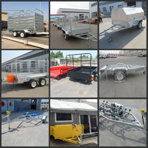 Outdoor Australia Tent Galvanized Camper Trailer