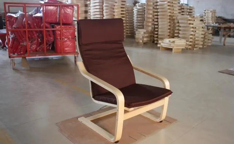 High Quality Modern Wooden Potable Chair Outdoor Indoor Soft Sofa Rocking Chair