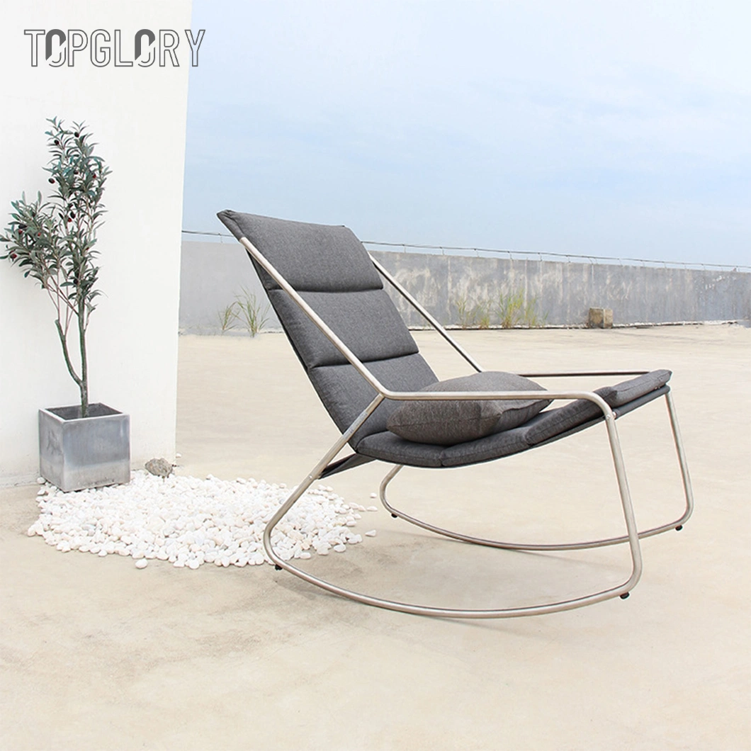 China Wholesale Outdoor Balcony Home Courtyard Garden Furniture Rocking Swing Chair